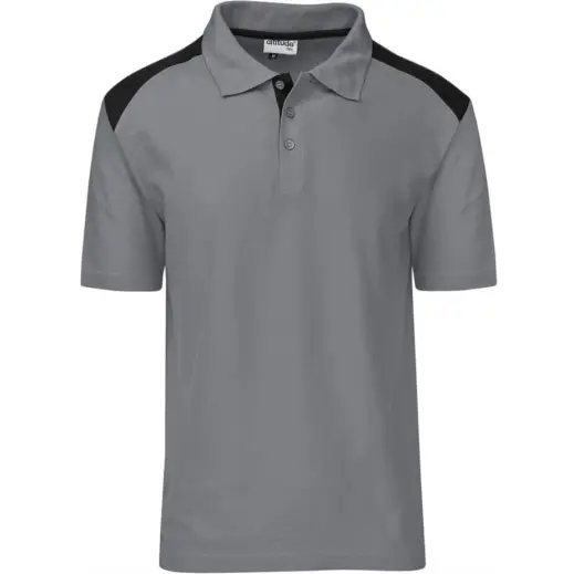 Mens Apex Golf Shirt Grey New